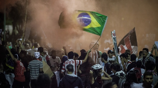 Rio 6th day protest