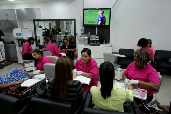 World Cup Fans Gather To Watch Matches In Rio