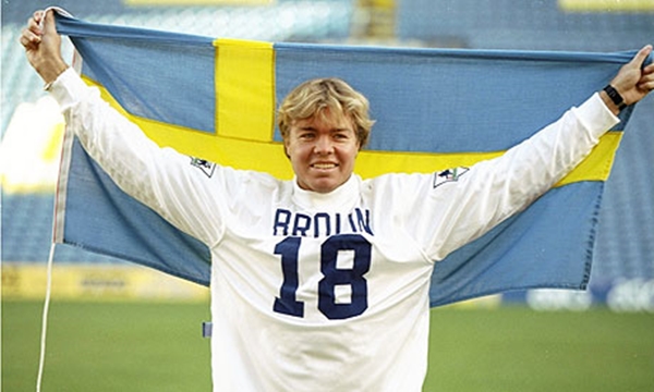 Tomas Brolin of Leeds United