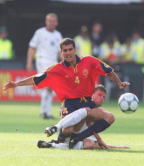 GUARDIOLA/BAKKE/SPANIEN - NORWEGEN 0:1 ( ESP - NOR 0:1 );