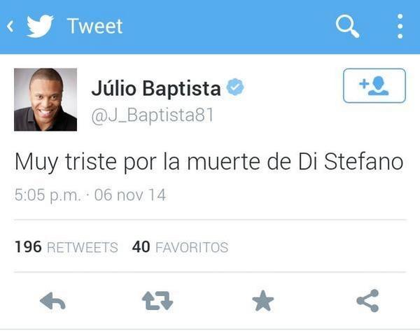 Baptista twitter