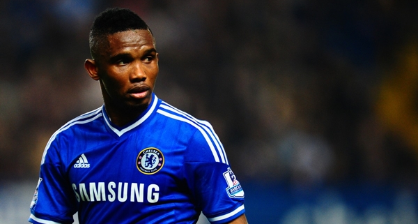 Samuel Eto'o of Chelsea