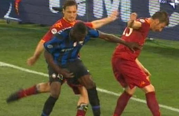 totti e balotelli