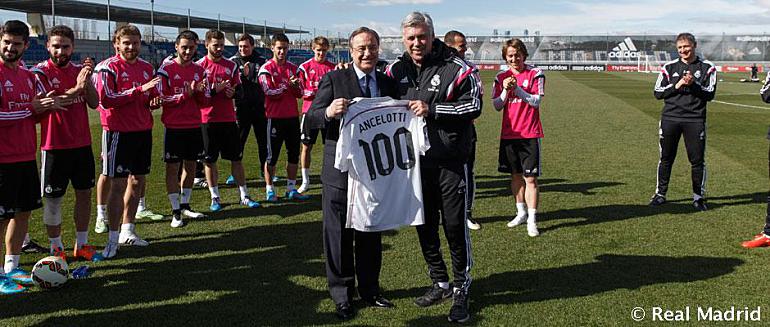 Ancelotti 100