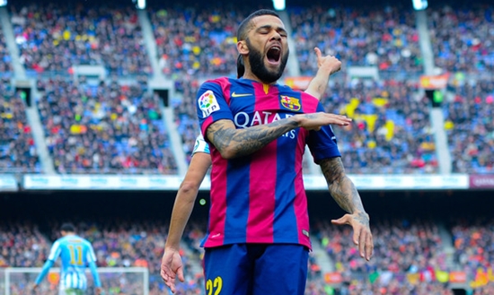 Daniel+Alves+FC+Barcelona+v+Malaga+CF+La+Liga+n5NfdxocP8il