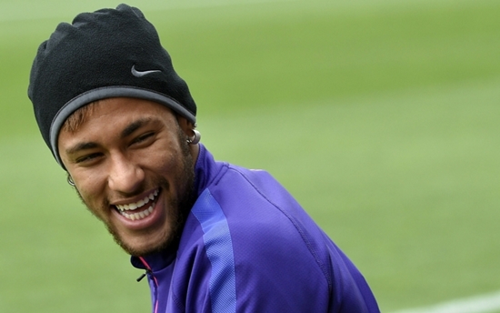 Barcelona's Brazilian forward Neymar da