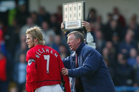 Ferguson and Beckham