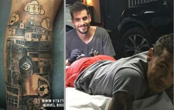 Neymar tatto