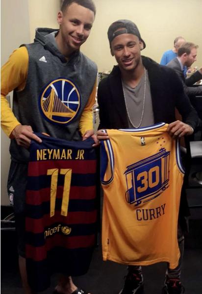 Curry and Neymar