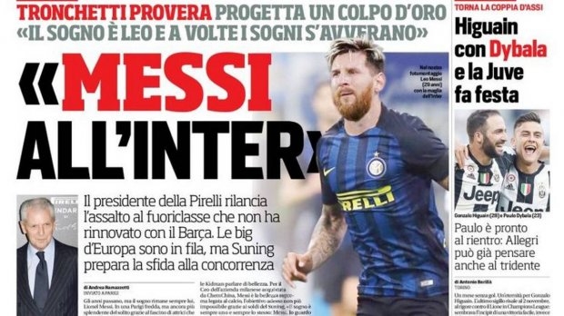 Messi All'Inter