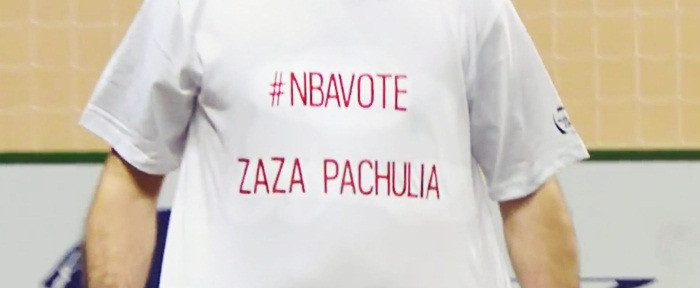 ლევან კობიაშვილი: #NBAVOTE ZAZA PACHULIA (ვიდეო)