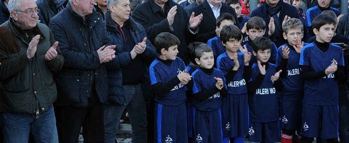 თბილისის “დინამომ” მარტვილში საფეხბურთო სკოლა გახსნა (ვიდეო)