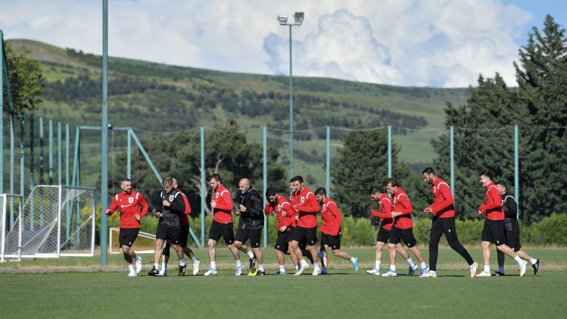 მიქელთაძემ ყველას დაასწრო – ნაკრები 11 ფეხბურთელით შეიკრიბა